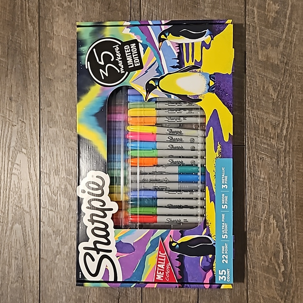 35 count sharpie marker set new in box